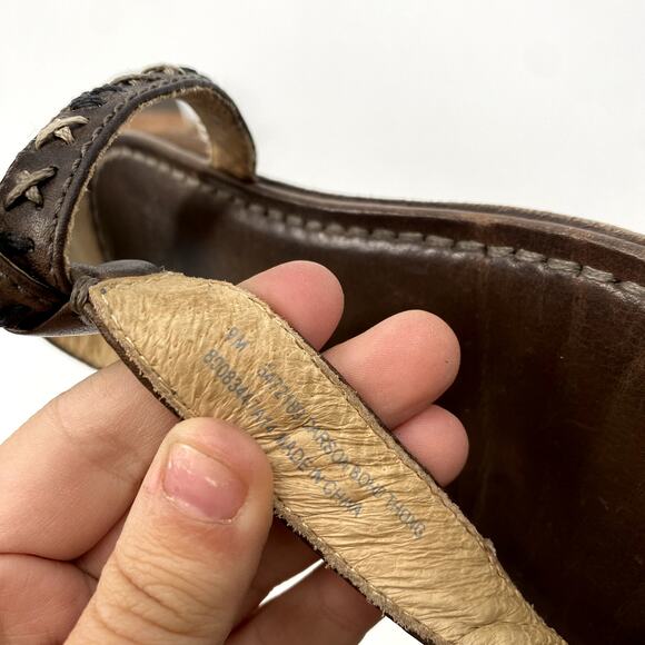 Frye brown 9 Carson Boho Thong sandals - Picture 6 of 6
